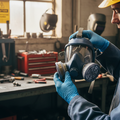 High-Performance P3 Filtering Cartridges for Half Masks - Pack of 2