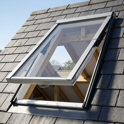 Top Hung Roof Window 550x780mm Obscure Glazing