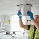 Premium White Plastic Access Panel - 200 x 200 mm, Durable ABS for Easy Handling and Installation