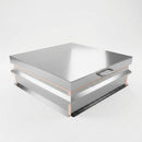 Thermally Broken Metal Roof Access Hatch 75mm Insulation (view 2)