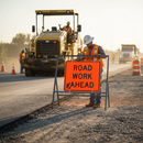 Dim Gray Heavy Duty Metal Road Sign Frame - 1050 x 750mm for Outdoor Use