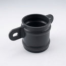 Traditional Downpipe Spare Socket Eared 76mm Diameter — RAL 7021