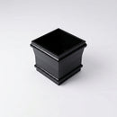 Traditional Downpipe Spare Socket 72x72mm Non-Eared — RAL 9005