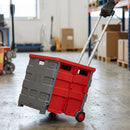 Folding Box Truck with Lid - 35kg Capacity