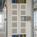 10 Pack 1hr Fire Rated Plasterboard Access Panels 25mm Beaded Frame