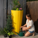 Dark Slate Gray Premium 255 Litre Dual-Purpose Water Butt and Planter