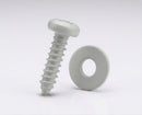 No. 12 x 30mm Box Gutter Fixing Screw & Washer Set (100pcs) — RAL 7035