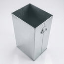 68 litre galvanised steel bin liner with handles (view 2)
