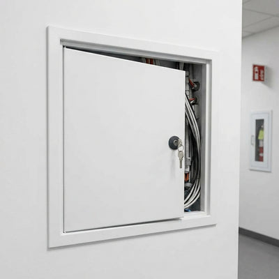 Reduced Ligature Metal Access Panel 1hr Fire Rated 600x600mm