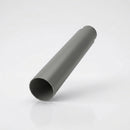 Flush Joint Aluminium Downpipe 63mm Diameter × 3m Length — RAL 7037