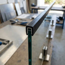 Square Rubber Edge Protector 7x10mm for 3mm Panels - 25m EPDM