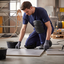 Rosy Brown Professional Ergonomic Trouser Knee Pads - Ultra Lightweight and Durable