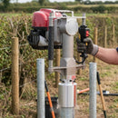 Petrol Post Driver with Multi UK A Adapter