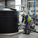 Dark Slate Gray 4000 Litre Heavy Duty Bunded Storage Tank for Chemicals