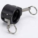 1 1/2" Cam Lever Coupler Blanking Cap, Polypropylene (view 2)