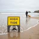 Light Gray Premium Q-Sign 600 x 450mm - Durable and Stable Design