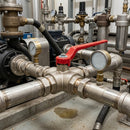 1½" BSP Female 3-Way T Port Ball Valve – 20 Bar Brass