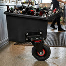 Recycled Polyethylene Bar Truck 135L with Castors