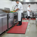 Dark Gray Premium Duckboard Plastic Mat - Oil and Chemical Resistant