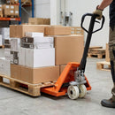 2500kg capacity pallet truck with nylon wheels