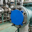 8" Class 300 Flange Stud Hole Insert - Blue LDPE