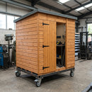 Windowless Pent Shed 12mm Cladding, 28mm x 44mm Framework