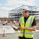 Gray High-Visibility Executive Waistcoat with ID Pocket - Premium Quality