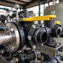 2" Male Thread x 2" ANSI Flange Ball Valve, 7 Bar