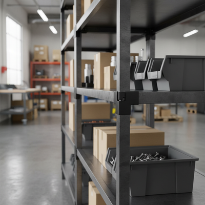 Premium 3 Way Joint for 25mm Square Tube System - Durable Plastic Connection