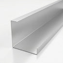 L Return Aluminium Fascia Board 30mm – 3m — RAL 9006