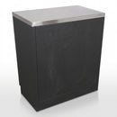 Modular 2-Door Floor Storage Cabinet with Castors (view 2)
