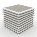 10 Pack 1hr Fire Rated Plasterboard Access Panels 25mm Beaded Frame (view 2)