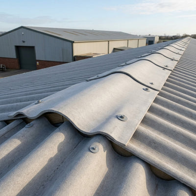 Close Fitting Fibre Cement Ridge 150mm