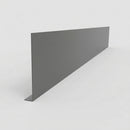 Aluminium Fascia Board Sample — RAL 7037 / 'L' Return