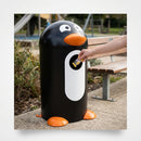 55 Litre Plastic Litter Bin, 805mm Height, Bright Colour