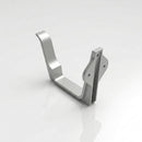 Moulded Ogee Gutter Fascia Bracket 125 x 100mm — RAL 9006