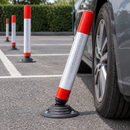 75cm Flexible Traffic Guide Post with Reflective Sleeve