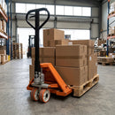 Manual pallet truck 2500 kg capacity with tapered forks