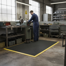 Dark Slate Gray Premium Heavy Duty Anti-Fatigue Workstation Mats - 900mm x 1200mm