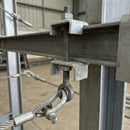 Adjustable Eyebolt 250mm with Two Heel Clips