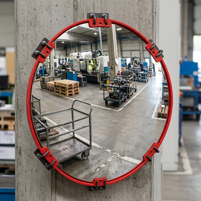 800mm Diameter Convex Safety Mirror P.A.S Plastic