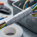 19mm Grey PVC Electrical Insulation Tape - 5m (view 2)