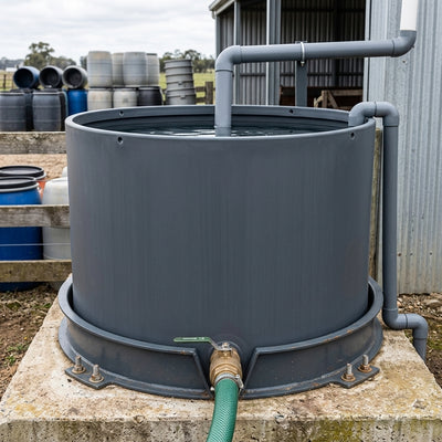 3600L Vertical Open Top Water Tank – UV Stabilised Polyethylene