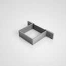 Aluminium Downpipe Clip 72×72mm with 5mm Wall Spacing (view 2)