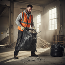 Dark Slate Gray Heavy Duty Rubble Sacks for Building and Garden Waste (Pack of 10)