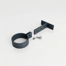 Adjustable Aluminium Pipe Clip 76mm Diameter — RAL 7016