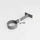 Adjustable Aluminium Pipe Clip 76mm Diameter — RAL 7037