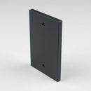 Aluminium Downpipe Access Plate 72x72mm — RAL 7021