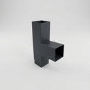 72x72mm Flush Joint Downpipe Branches — 92.5° & 112.5° — RAL 7016 / 92.5 Degrees
