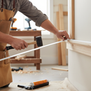 Gray High-Performance PVC Flat Bar 23.5mm x 1m - Durable & Versatile